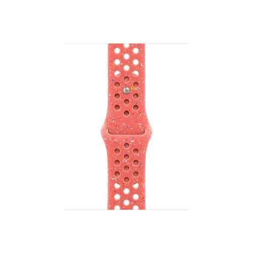 Curea Smartwatch Apple MYL33ZM/A pentru Watch 42mm, Nike Sport Band, M/L (Rosu)