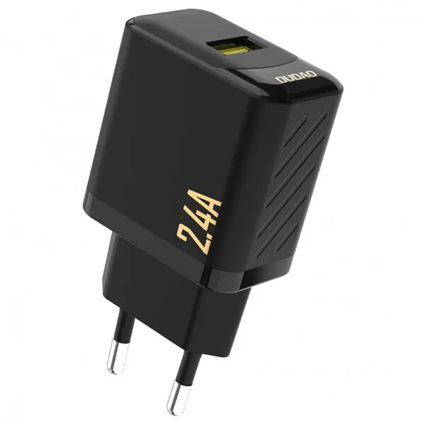 Dudao Incarcator Retea Dudao A23, 12W, 2.4A, 1 x USB-A, Negru