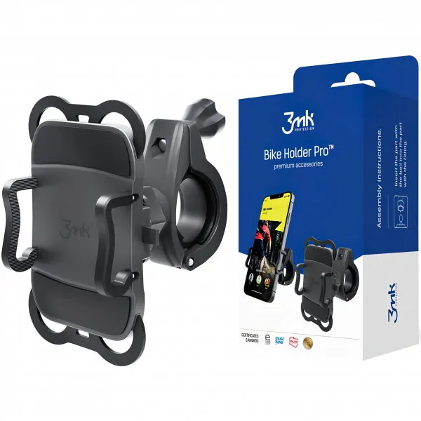 3MK Suport Bicicleta 3MK Holder Pro, Universal, Negru