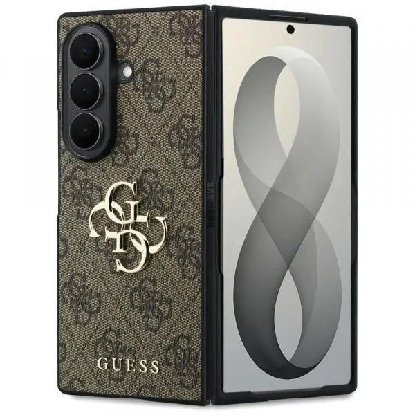 Guess Husa pentru Samsung Galaxy Z Fold8 Ultra F976, Guess, 4G Big Logo, Maro