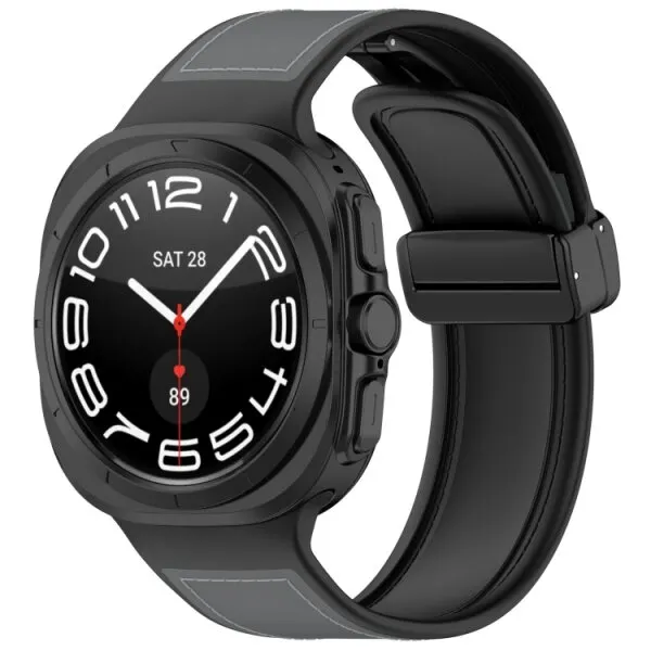 techsuit Curea Techsuit W056 pentru Samsung Galaxy Watch Ultra Series, Gri