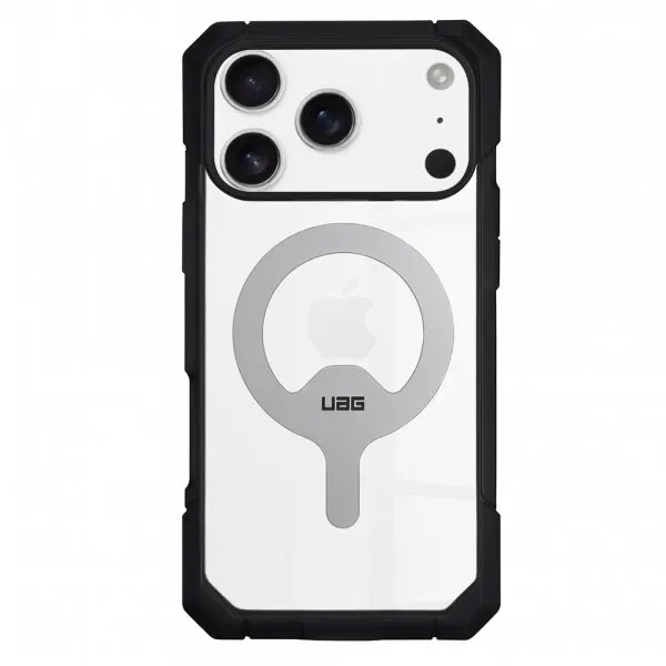 Urban Armor Gear Husa MagSafe pentru Apple iPhone 17 Pro Max, Urban Armor Gear, Trooper, Gri Transparenta