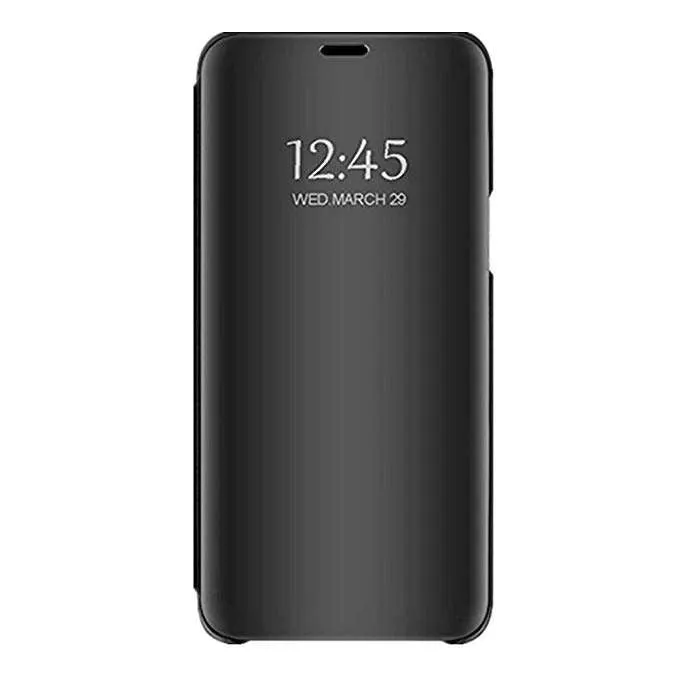 Flippy, Husa Samsung Galaxy J6 Plus 2018 Flippy Flip Cover Oglinda Negru