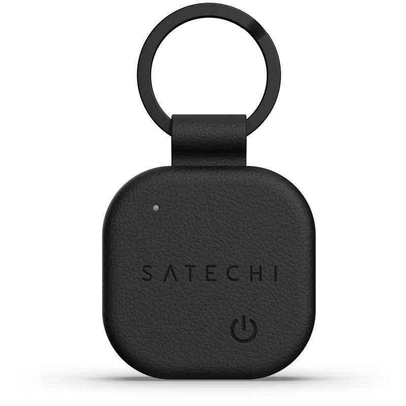 Satechi Breloc inteligent din piele vegana Satechi ST-LKCFK Findall, Negru
