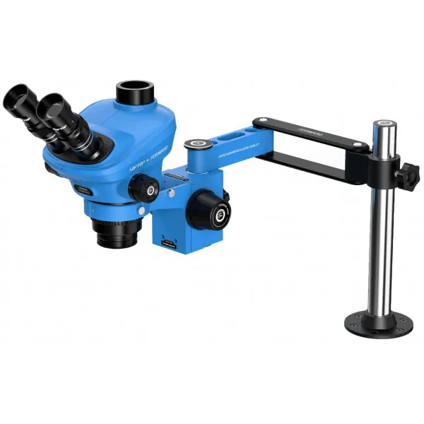 Forward Microscop Forward FW-S65Pro Max-R02, Inel LED ML138 cu variator de lumina, Albastru