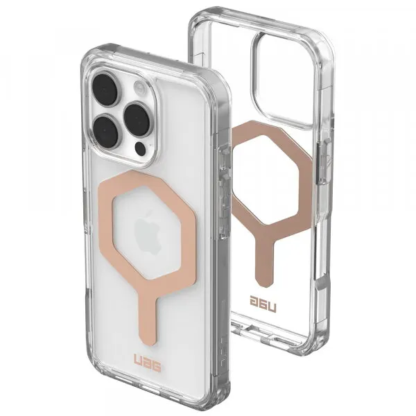 Urban Armor Gear Husa MagSafe pentru Apple iPhone 16 Pro, Urban Armor Gear, Plyo, Roz Aurie