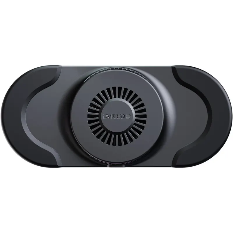 Dviced Incarcator wireless Dviced AERON Grip, Qi2.2, 25 W, racire activa si suport gaming, negru
