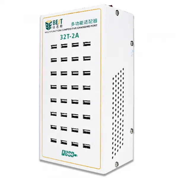 Best Incarcator Statie Best 32T-2A, 2A, 32 x USB-A, Alb
