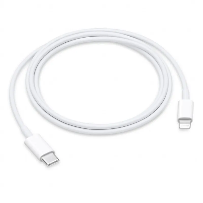 Apple Cablu date/incarcare Apple, USB-C to Lightning, 1m, White