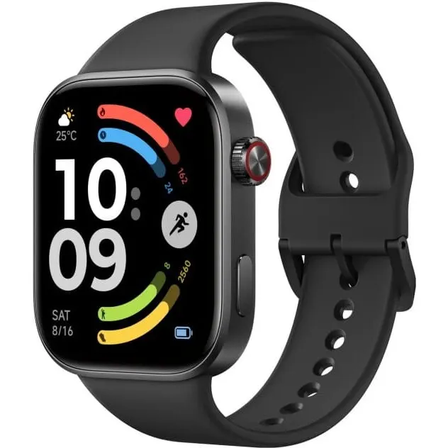 Xiaomi Ceas inteligent Redmi Watch 6, AMOLED 2.07, GPS + Bluetooth 5.4 + NFC, baterie 550 mAh, Obsidian Negru