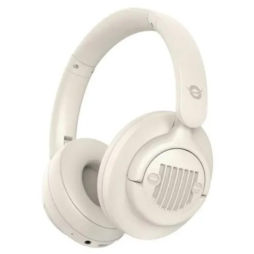 Casti Stereo Wireless Conceptronic ALVAH02C, Bluetooth 5.4, Autonomie 25 ore, Jack 3.5mm (Crem)