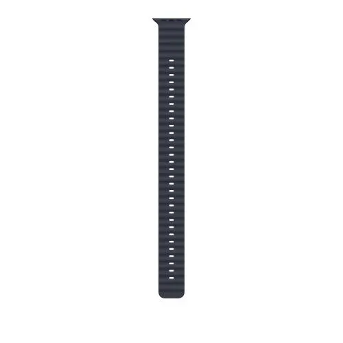 Curea Smartwatch Apple MYPC3ZM/A pentru Watch 49mm, Ocean Band Extension, Black Titanium Finish (Albastru)