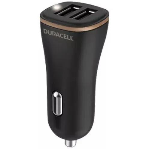 Duracell Incarcator auto Duracell DR6010A, 30W, 2 x USB-A, Negru