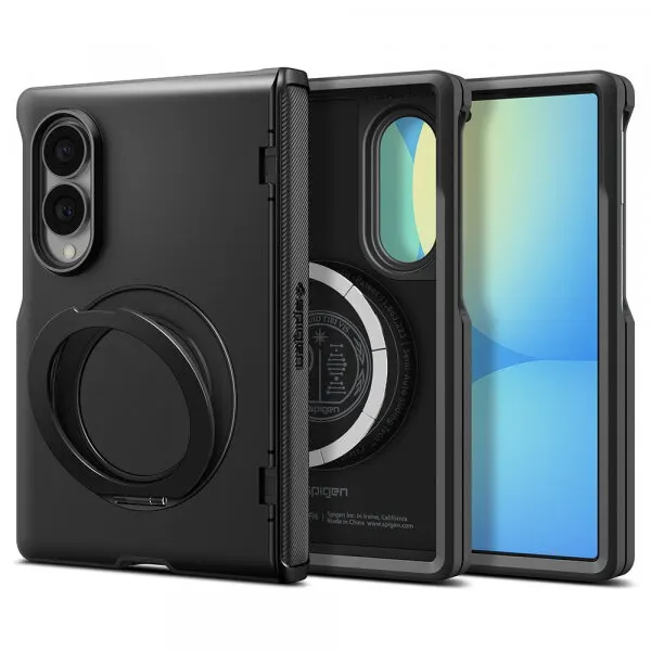 Spigen Husa MagSafe pentru Samsung Galaxy Z Fold8 F971, Spigen, Slim Armor Pro S, Neagra ACS11779