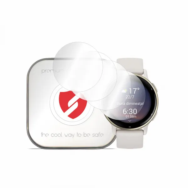 Smart Protection Folie Protectie Smart Protection Premium Classic pentru Garmin Vivoactive 5, Set 4 bucati, Plastic