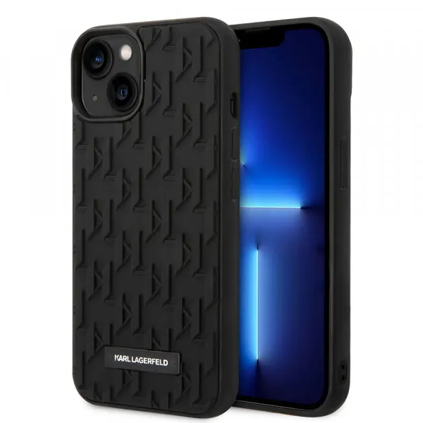Karl Lagerfeld Husa pentru Apple iPhone 14 Plus, Karl Lagerfeld, 3D Monogram, Neagra