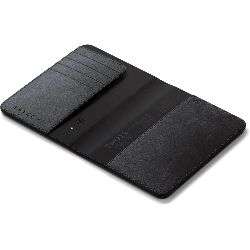 Satechi Husa de pasaport Satechi FindAll din piele vegana, portofel, Negru