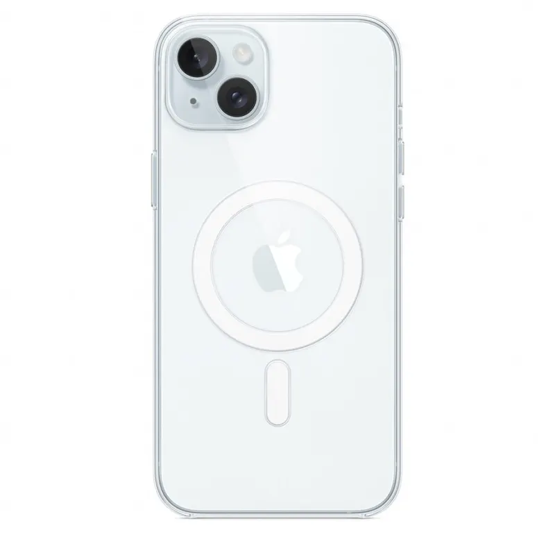 Apple Husa telefon APPLE iPhone 15 Plus Clear Case cu MagSafe, Transparent