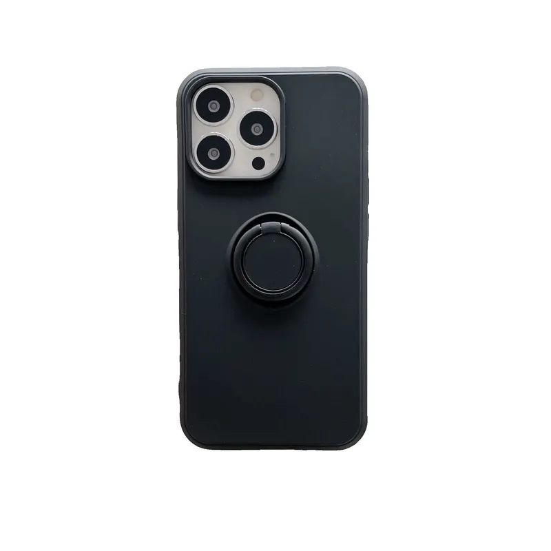 Flippy, Husa protectie Flippy compatibila cu Samsung Galaxy A12 Liquid Silicone Ring cu suport rota