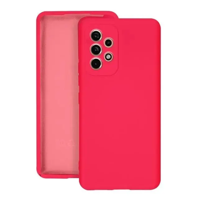 Flippy, Husa protectie Flippy pentru Samsung A53 5G Liquid Silicone Roz Fuchsia / Roz