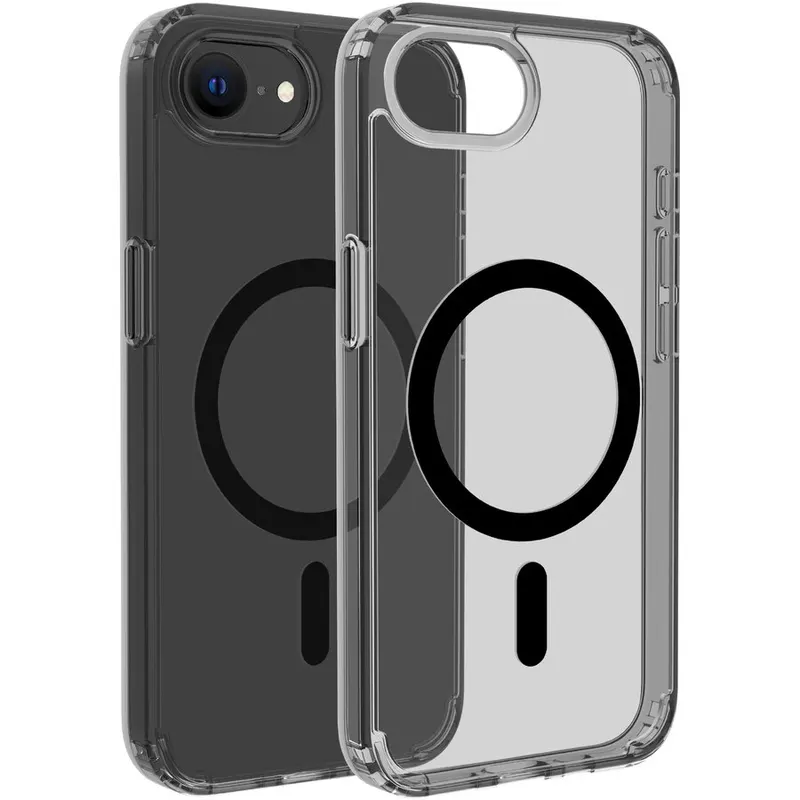 Dviced Dviced Magnetic iPhone 16e smoke case - Black