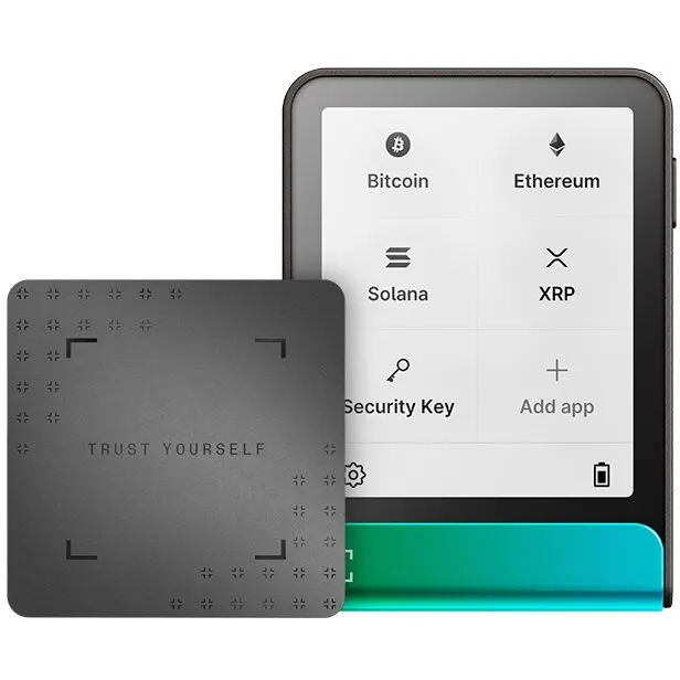 Ledger Portofel hardware criptomonede Ledger Flex cu Recovery Key, ecran E Ink 2.8 inch, Bluetooth, USB-C, Oxidate Green
