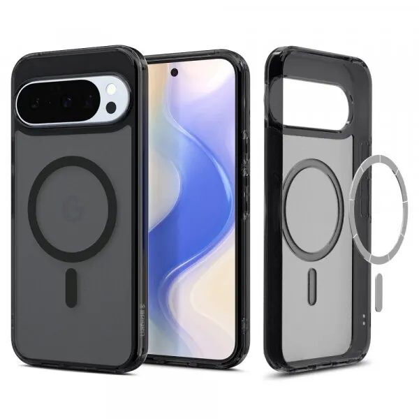 Spigen Husa MagSafe pentru Google Pixel 10 Pro XL, Spigen, Ultra Hybrid, Neagra Satinata ACS09726