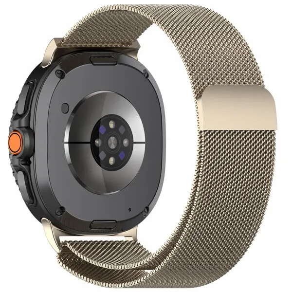 techsuit Curea Techsuit W009 pentru Samsung Galaxy Watch9 / Watch8 / Watch8 Classic Series, Bej
