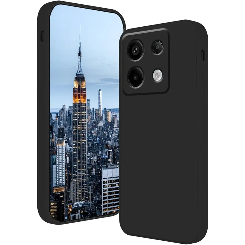 Husa de Protectie, Flippy, pentru Xiaomi Redmi Note 13 5G, Liquid Silicone, cu Microfibra pe Interior, Protectie