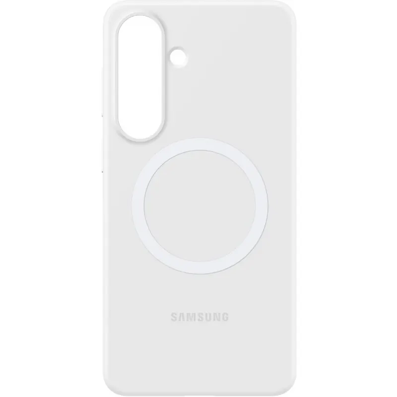 Samsung Husa Protectie Spate pentru telefon mobil Samsung Galaxy S26 Plus EF-ES947CWEGWW, Silicon Magnet Case, Alb