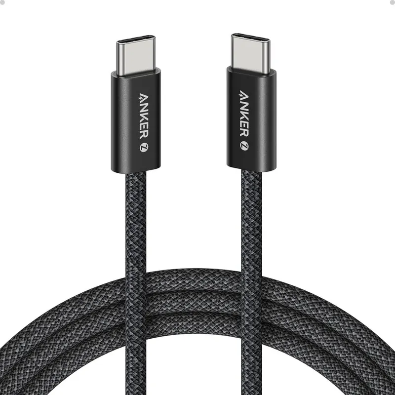 Anker Cablu Anker Zolo USB-C la USB-C, 240W, 1.8m, Negru