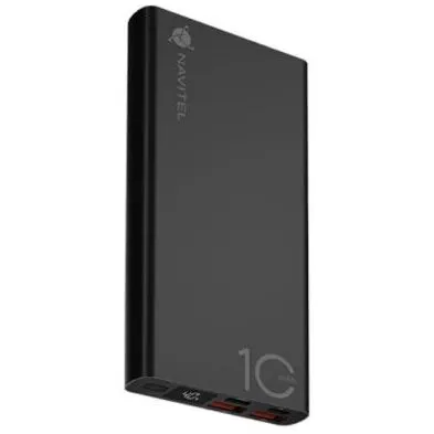 NAVITEL Baterie externa Navitel PWR10, PWR10 AL BLACK, 10000mAh, 22.5W, Negru