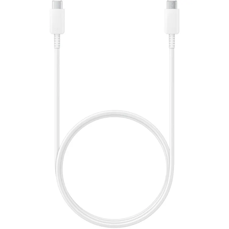 Samsung Cablu de date Samsung Type C-Type C, 5A, 1m, White