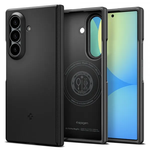Spigen Husa MagSafe pentru Samsung Galaxy Z Fold8 Ultra F976, Spigen, Air Fit Pro, Neagra ACS11492