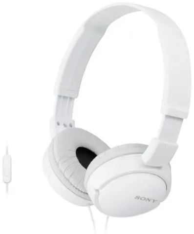 Casti Stereo Sony MDRZX110APW, Jack 3.5mm (Alb)
