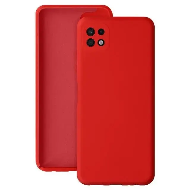 Flippy, Husa protectie Flippy pentru Samsung A22 5G Liquid Silicone Rosu