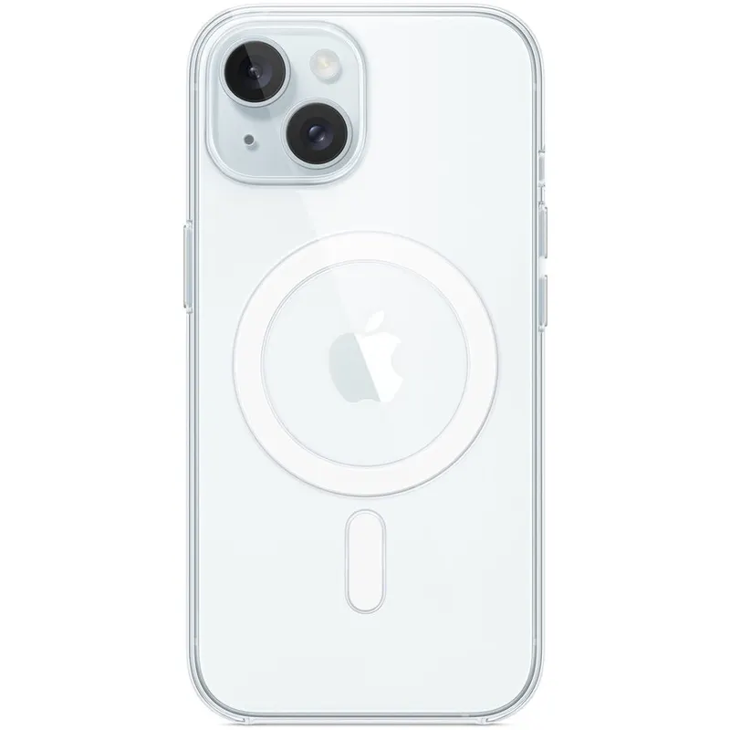 Apple Husa de protectie Apple Clear Case with MagSafe pentru iPhone 15, Transparent