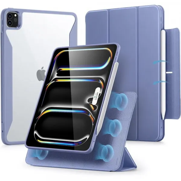 ESR Husa pentru Apple iPad Pro 13 (2024), ESR, Rebound Hybrid, Mov