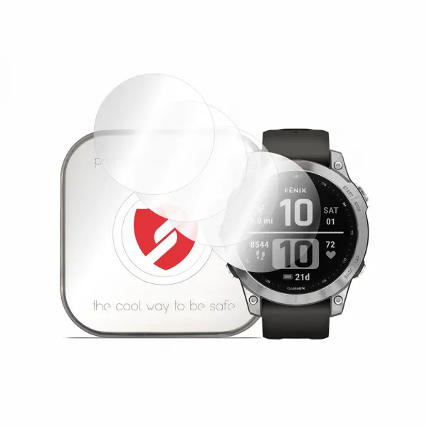 Smart Protection Folie Protectie Smart Protection Premium Classic pentru Garmin Fenix 7, Set 4 bucati, Plastic