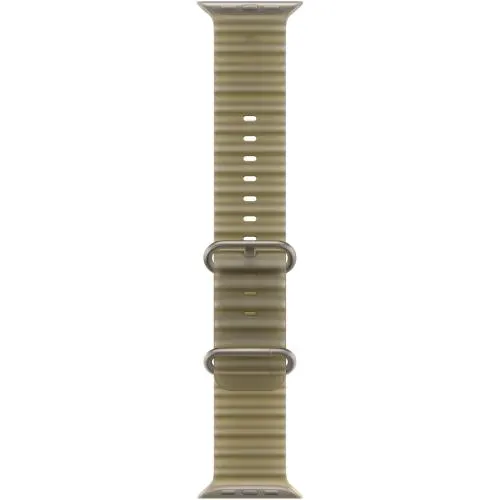Curea pentru Apple Watch 49mm, Translucent Kelp Ocean Band, Natural Titanium Finish