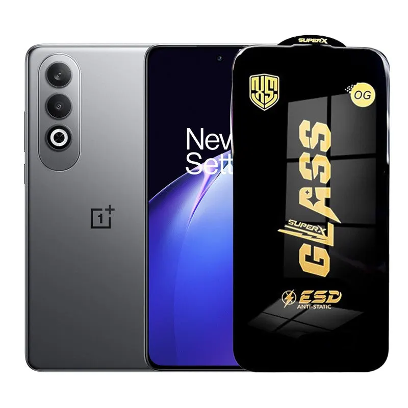 Flippy, Folie de Protectie pentru OnePlus Nord CE4, Flippy, Sticla Securizata ESD, Margini Negre