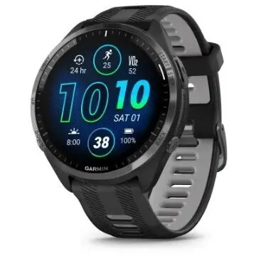 GARMIN Ceas inteligent Garmin Forerunner 965, 3.56 cm, 1.4, AMOLED, Digital, 454 x 454 pixels, Touchscreen, Negru