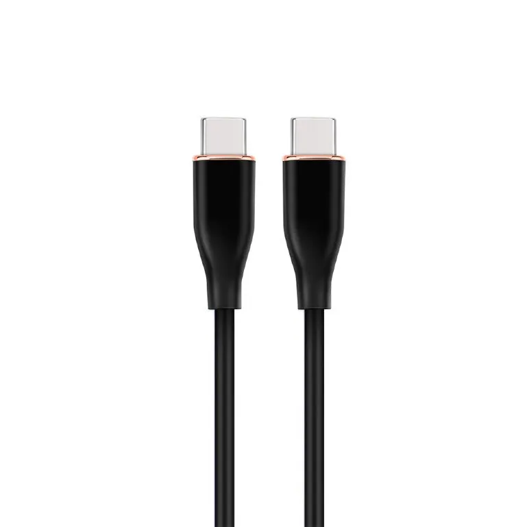 GEMBIRD Cablu de date Gembird CC-USB2S-CMCM-1.5M-BK, USB-C male - USB-C male, 1.5m, Black