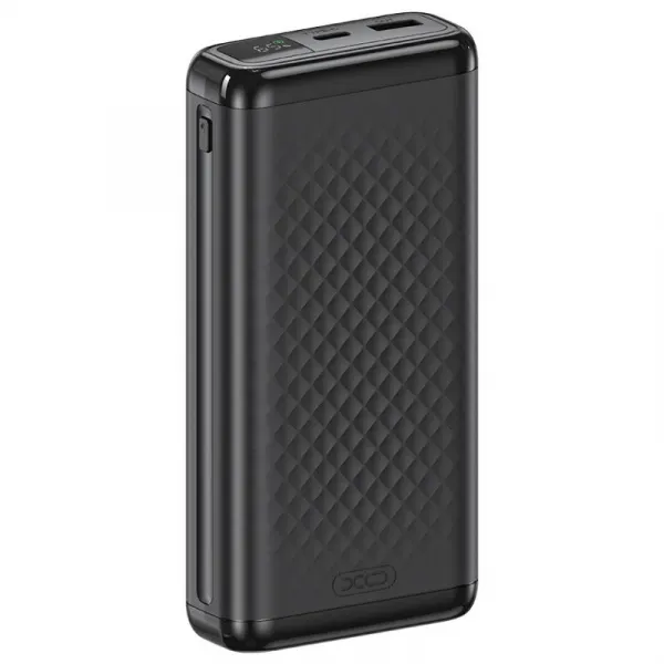 XO Design Baterie Externa XO Design PB309, 20000mAh, 22.5W, QC + PD, 1 x USB-A - 1 x USB-C, Neagra