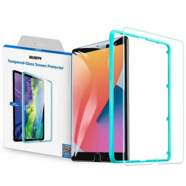 ESR Folie de protectie Ecran ESR pentru Apple iPad Pro 11 (2024), Sticla Securizata, Full Glue
