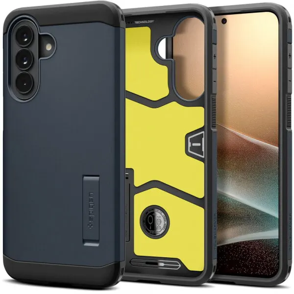 Spigen Husa pentru Samsung Galaxy A57 5G, Spigen, Tough Armor, Albastra ACS11126