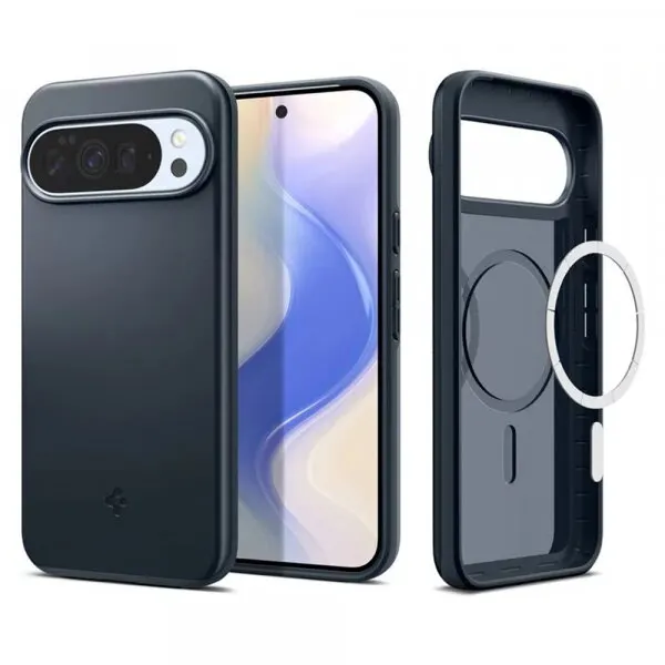 Spigen Husa MagSafe pentru Google Pixel 10 Pro XL, Spigen, Thin Fit, Albastra ACS09723