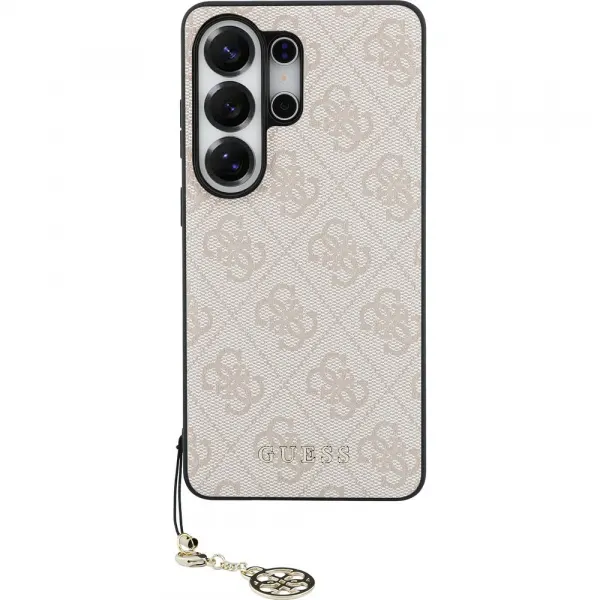 Guess Husa pentru Samsung Galaxy S26 Ultra S948, Guess, 4G Classic Logo Charm, Roz