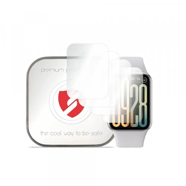 Smart Protection Folie Protectie Smart Protection Premium Classic pentru Xiaomi Smart Band 9 Pro, Set 4 bucati, Plastic