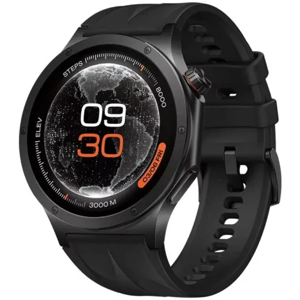 OnePlus Smartwatch OnePlus Watch 4, 46mm, Procesor Qualcomm Snapdragon W5, Bluetooth, 2GB RAM, 32GB Flash, Ecran LTPO OLED, GPS, Wi-Fi, Wear OS (Negru)